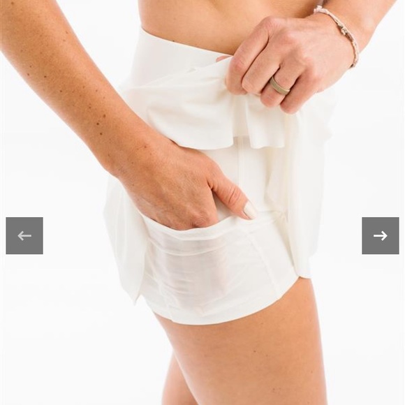 White Grand Slam Skirt - Picture 2 of 3